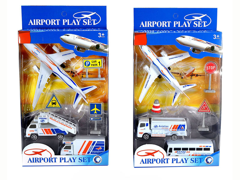 Plastic store aeroplane toy