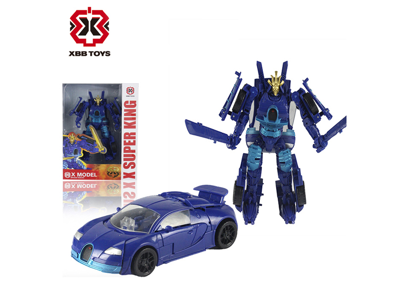 Blue sales transformer toy