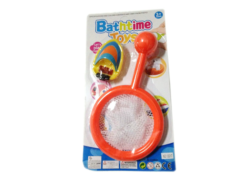 Fishing net fishing toy bath toy