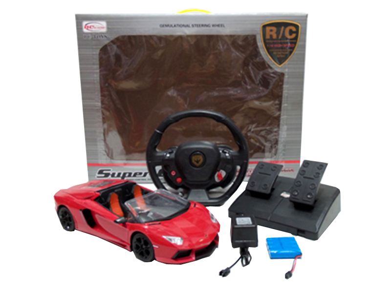 rc car with steering wheel