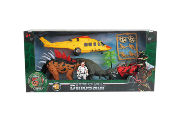 dinosaur rescure playset dino set dinosaur action toy