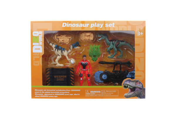 dinosaur play toy action dino animal playset