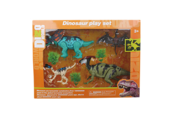 rescue dino set dinosaur play set action figures